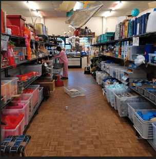 Mooi Zooi creative warehouse - sustainable materials source
