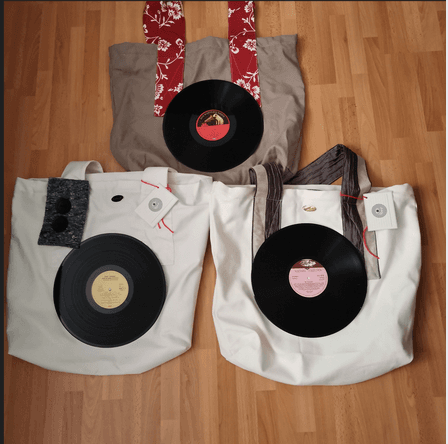 Vinyl record bags