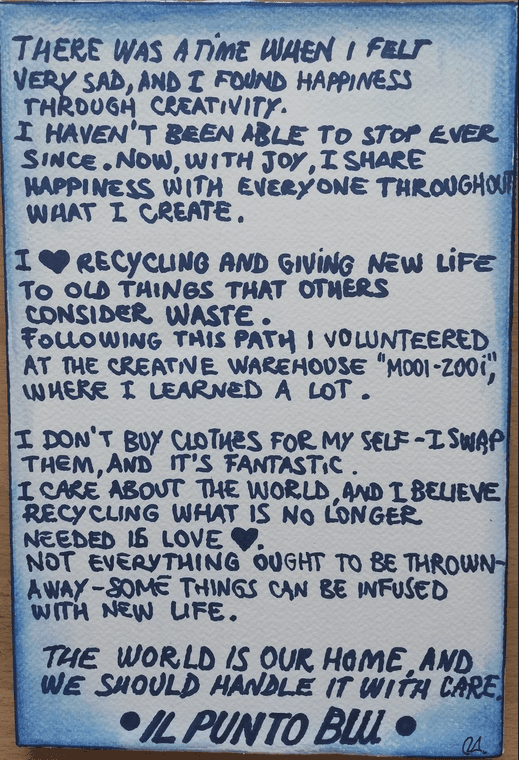 Artist portrait - vision and creativity
